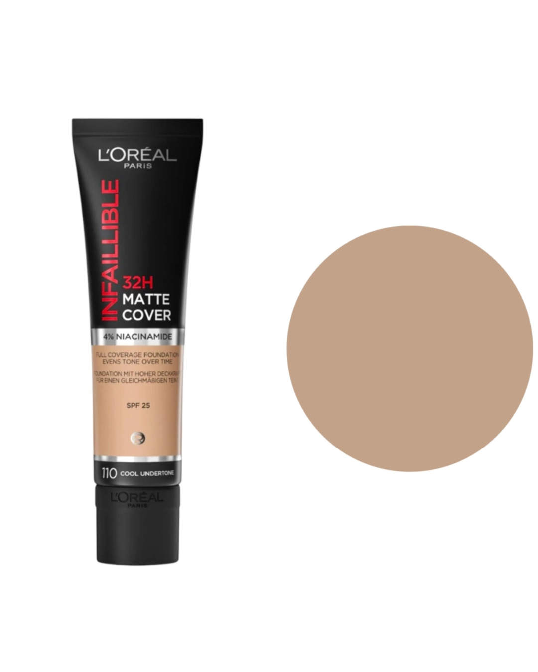 L’Oreal Paris Fondotinta Infaillible 32H Matte Cover