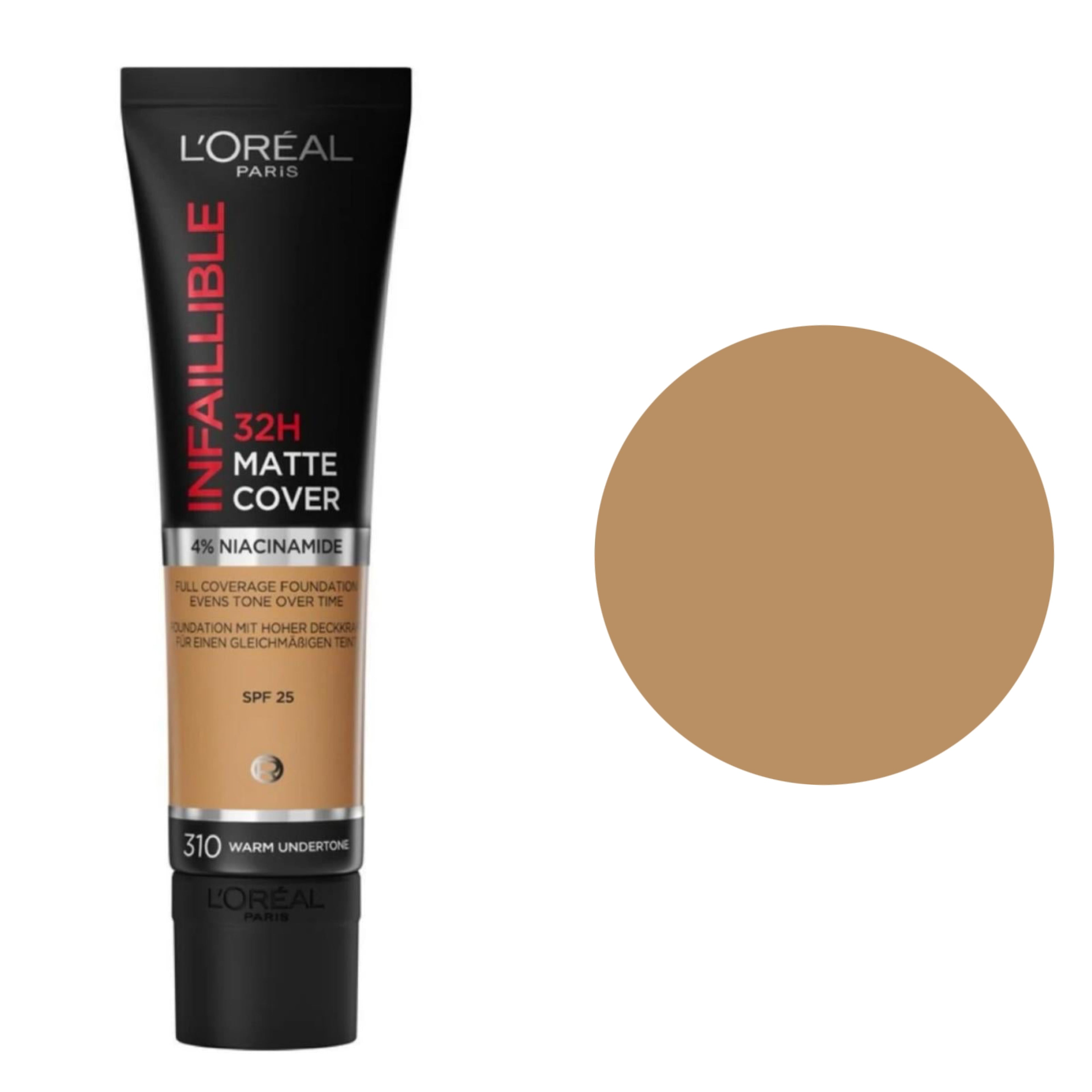 L’Oreal Paris Fondotinta Infaillible 32H Matte Cover