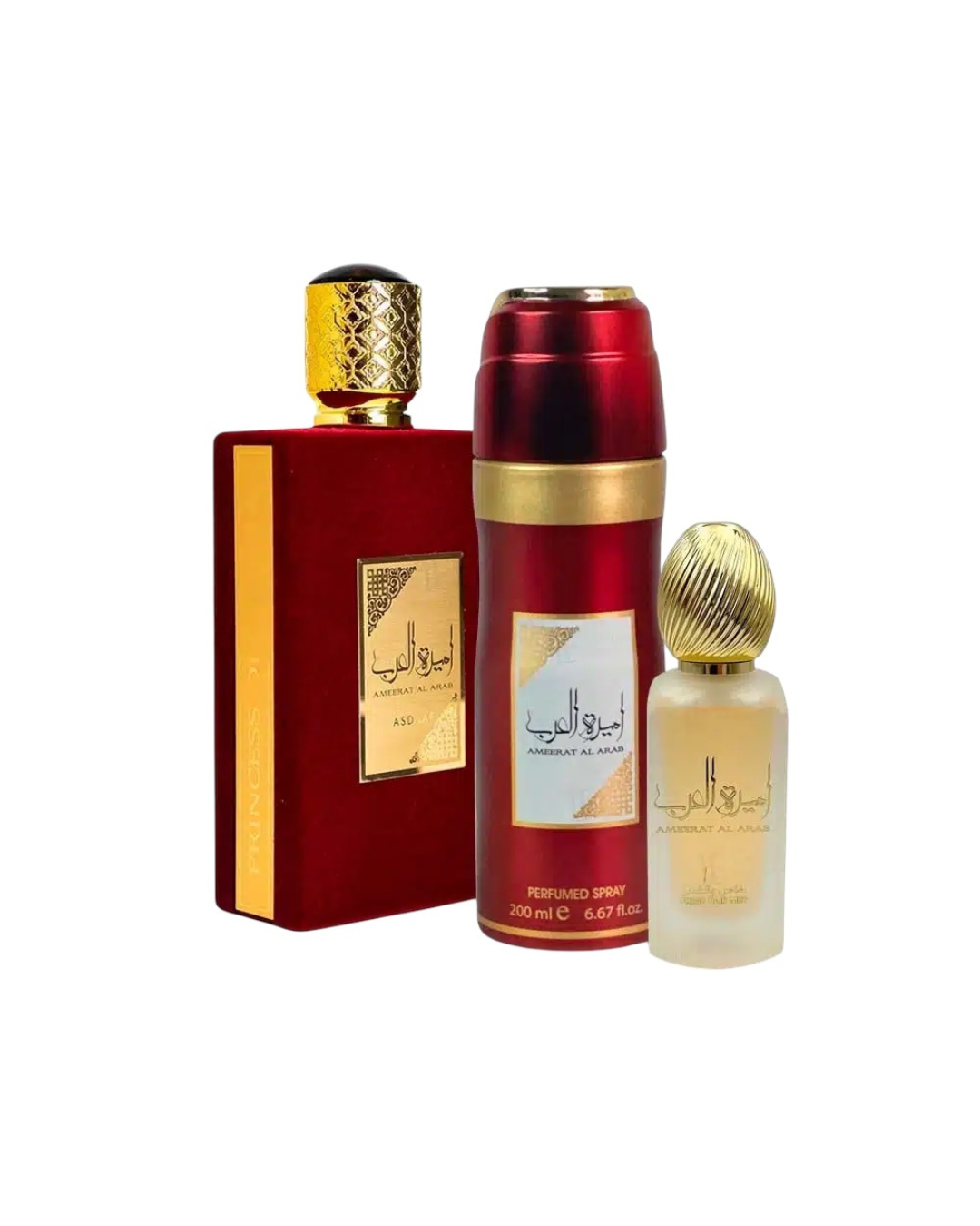 Lattafa Cofanetto Ameerat Al Arab Asdaaf Eau De Parfum 100ml+200ml+50ml