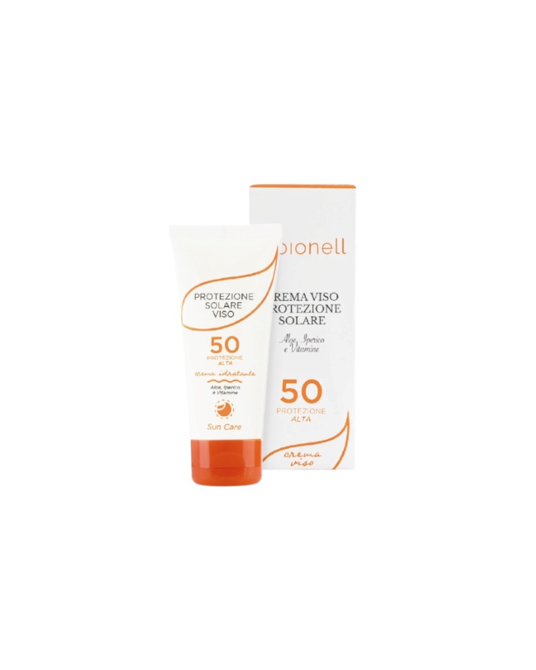 Bionell Crema Viso Protezione Solare SPF50 50Ml