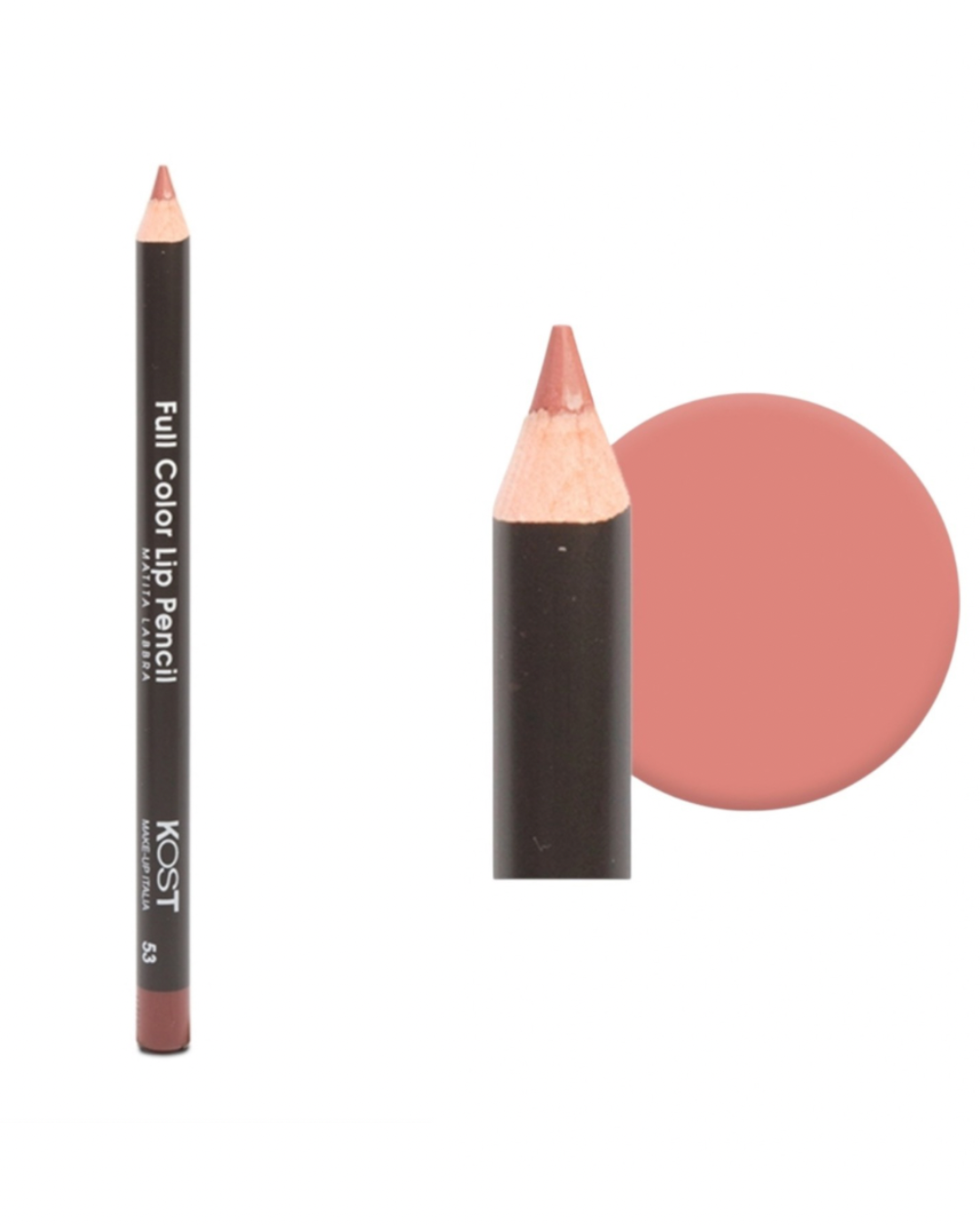 Kost Matita Labbra Full Color – Colore Intenso e Tratto Preciso per Labbra Perfettamente Definite e Piene