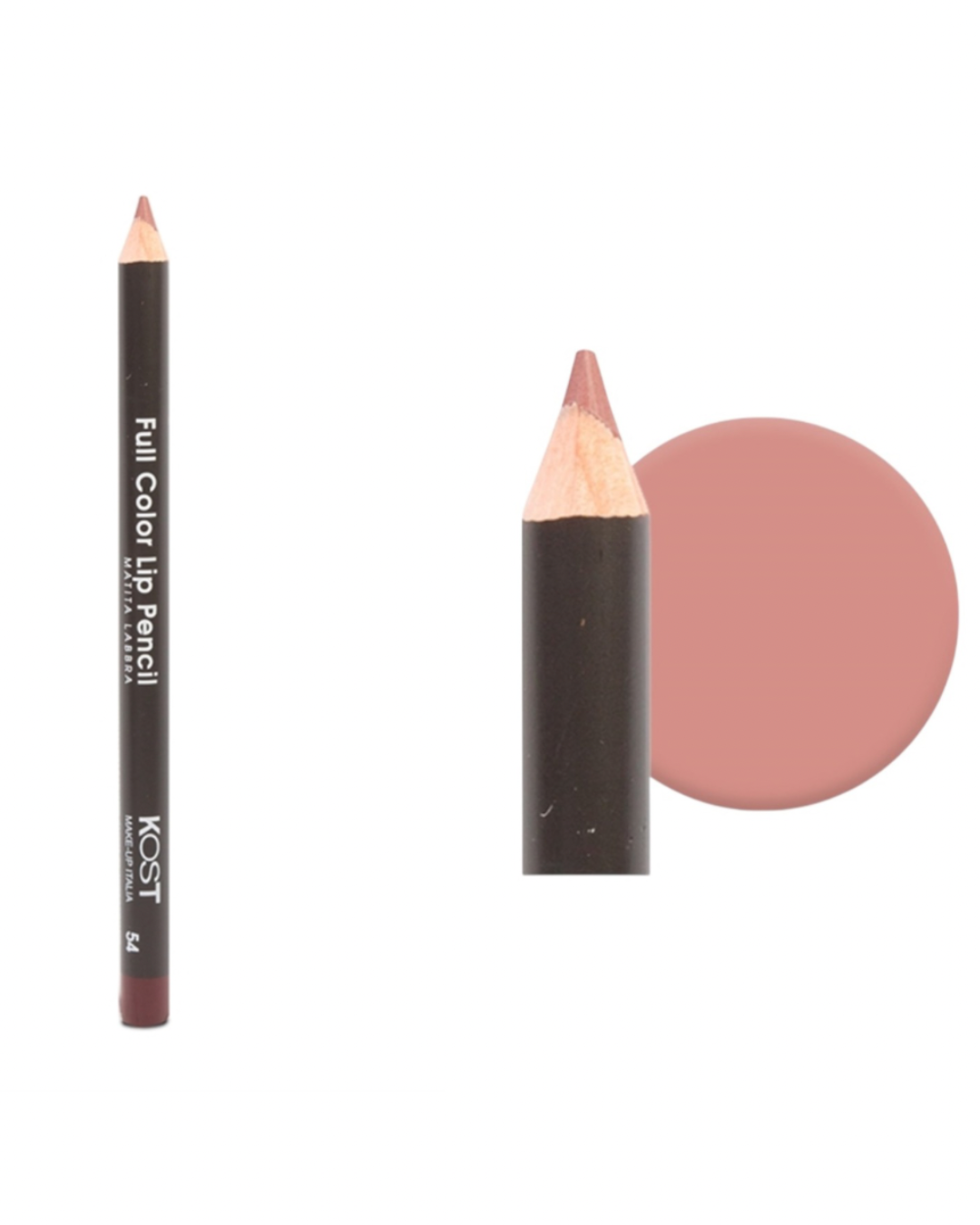 Kost Matita Labbra Full Color – Colore Intenso e Tratto Preciso per Labbra Perfettamente Definite e Piene