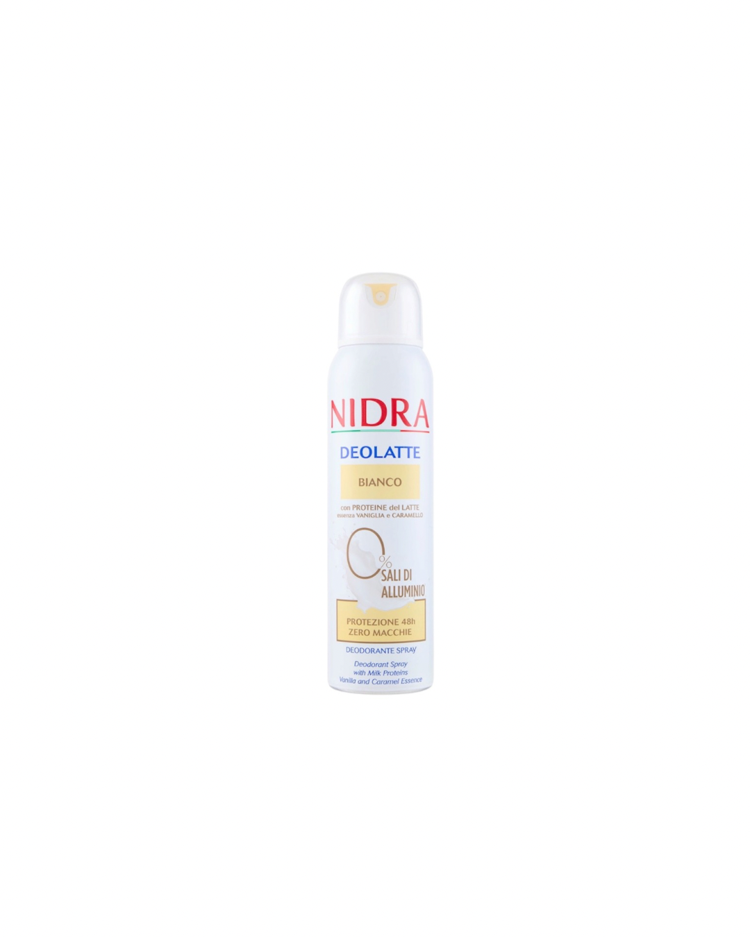Nidra Deodorante DeoLatte Bianco 150Ml