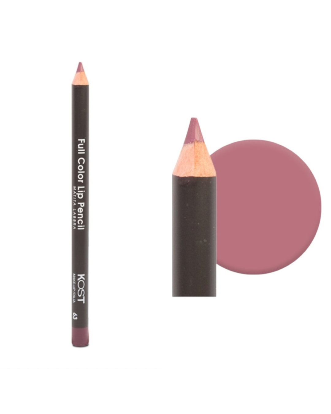 Kost Matita Labbra Full Color – Colore Intenso e Tratto Preciso per Labbra Perfettamente Definite e Piene
