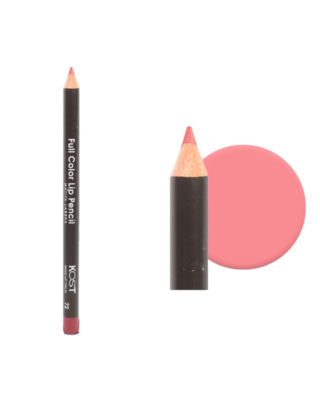 Kost Matita Labbra Full Color – Colore Intenso e Tratto Preciso per Labbra Perfettamente Definite e Piene