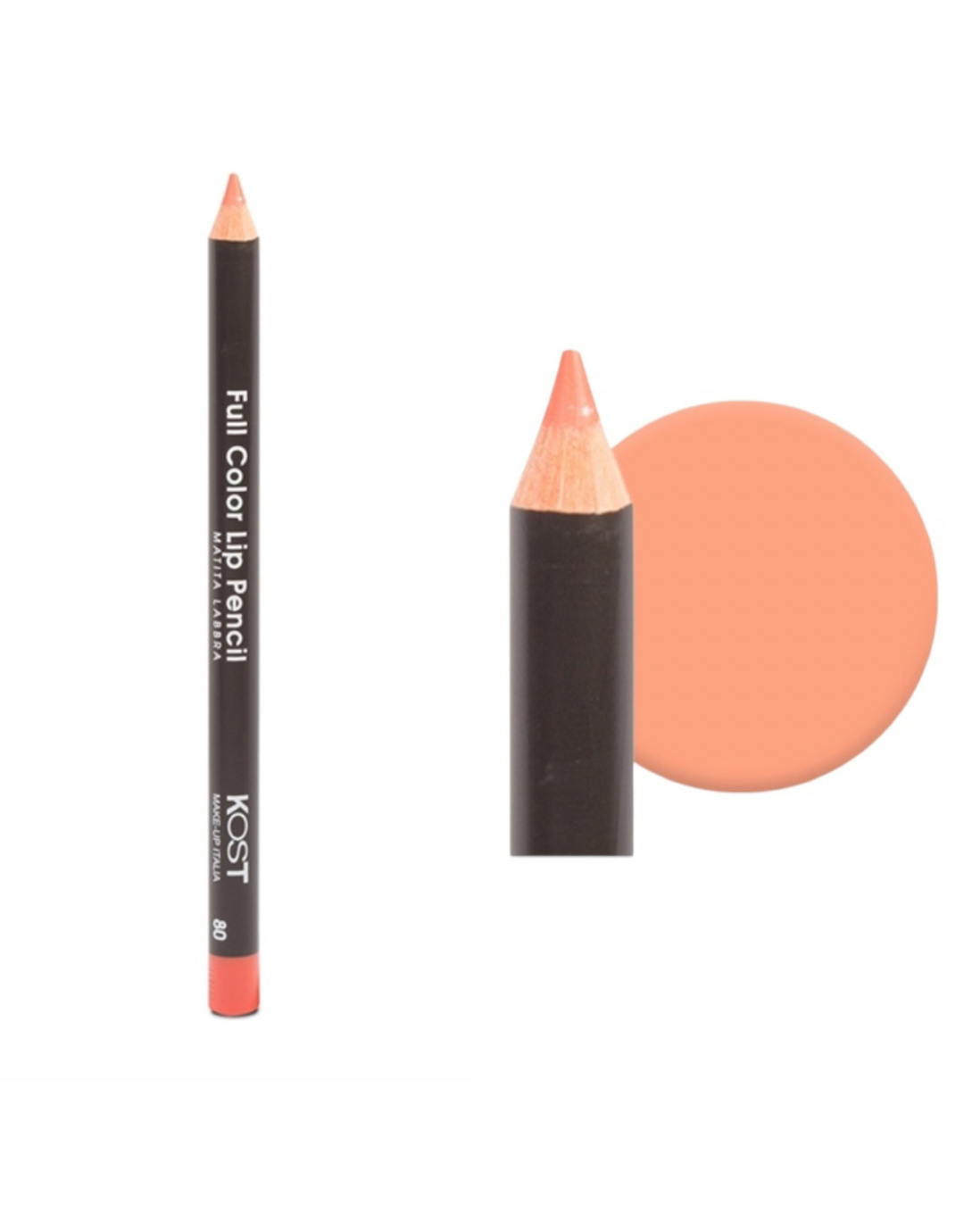 Kost Matita Labbra Full Color – Colore Intenso e Tratto Preciso per Labbra Perfettamente Definite e Piene
