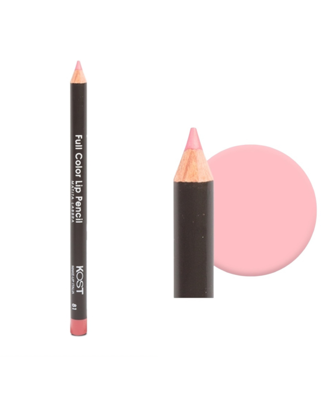 Kost Matita Labbra Full Color – Colore Intenso e Tratto Preciso per Labbra Perfettamente Definite e Piene