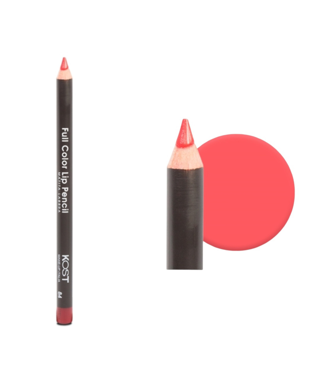 Kost Matita Labbra Full Color – Colore Intenso e Tratto Preciso per Labbra Perfettamente Definite e Piene