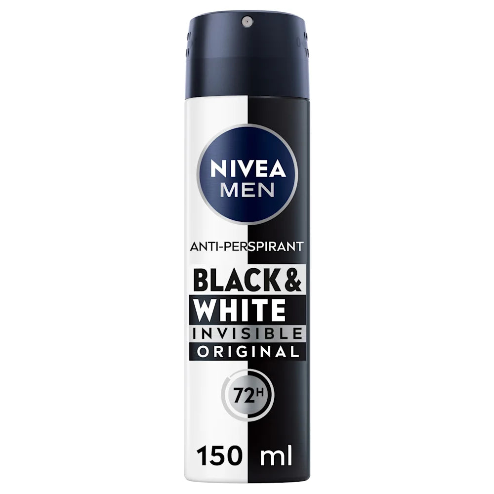 Nivea Men Deodorante Black And White 72H 150Ml