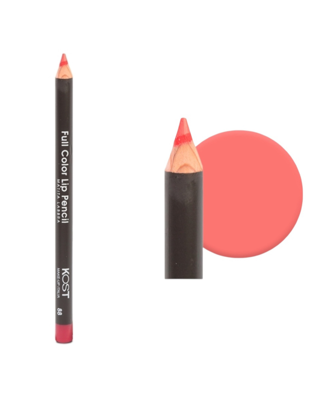 Kost Matita Labbra Full Color – Colore Intenso e Tratto Preciso per Labbra Perfettamente Definite e Piene
