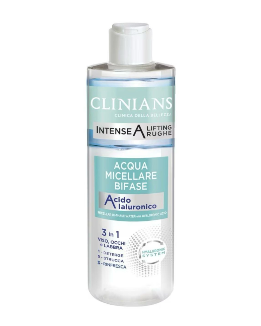 Clinians Intense A Lifting Rughe Acqua Micellare Bifase