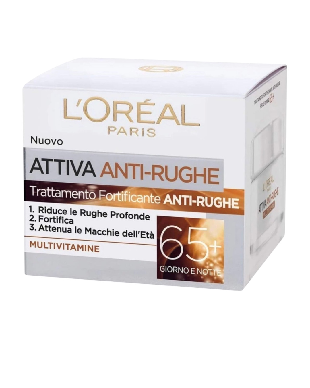 L’Oreal Paris Crema Trattamento Viso Anti-Rughe Giorno 65+