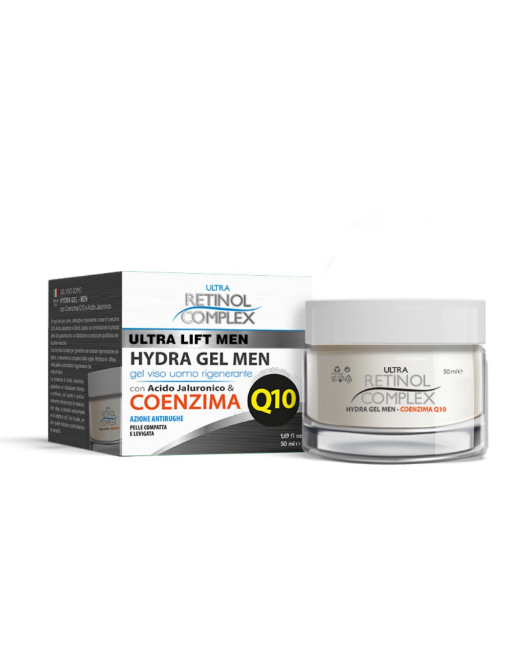 Retinol Complex Hydra Gel Men Con Coenzima Q10 50ml