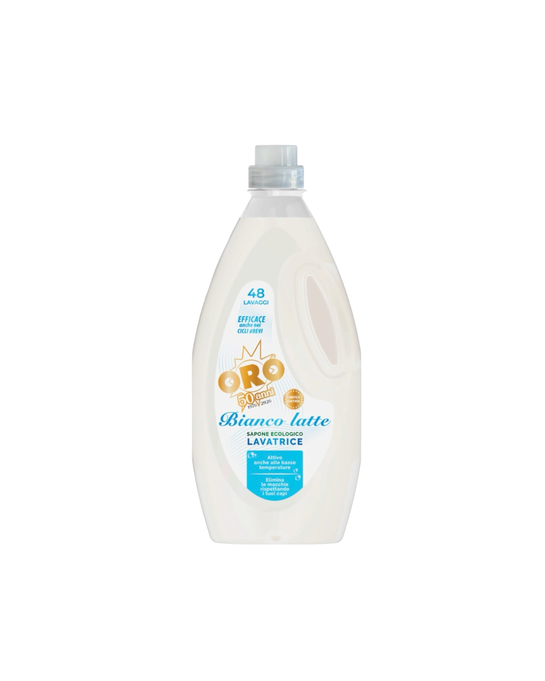 Oro Lavatrice Bianco Latte 48 Lavaggi