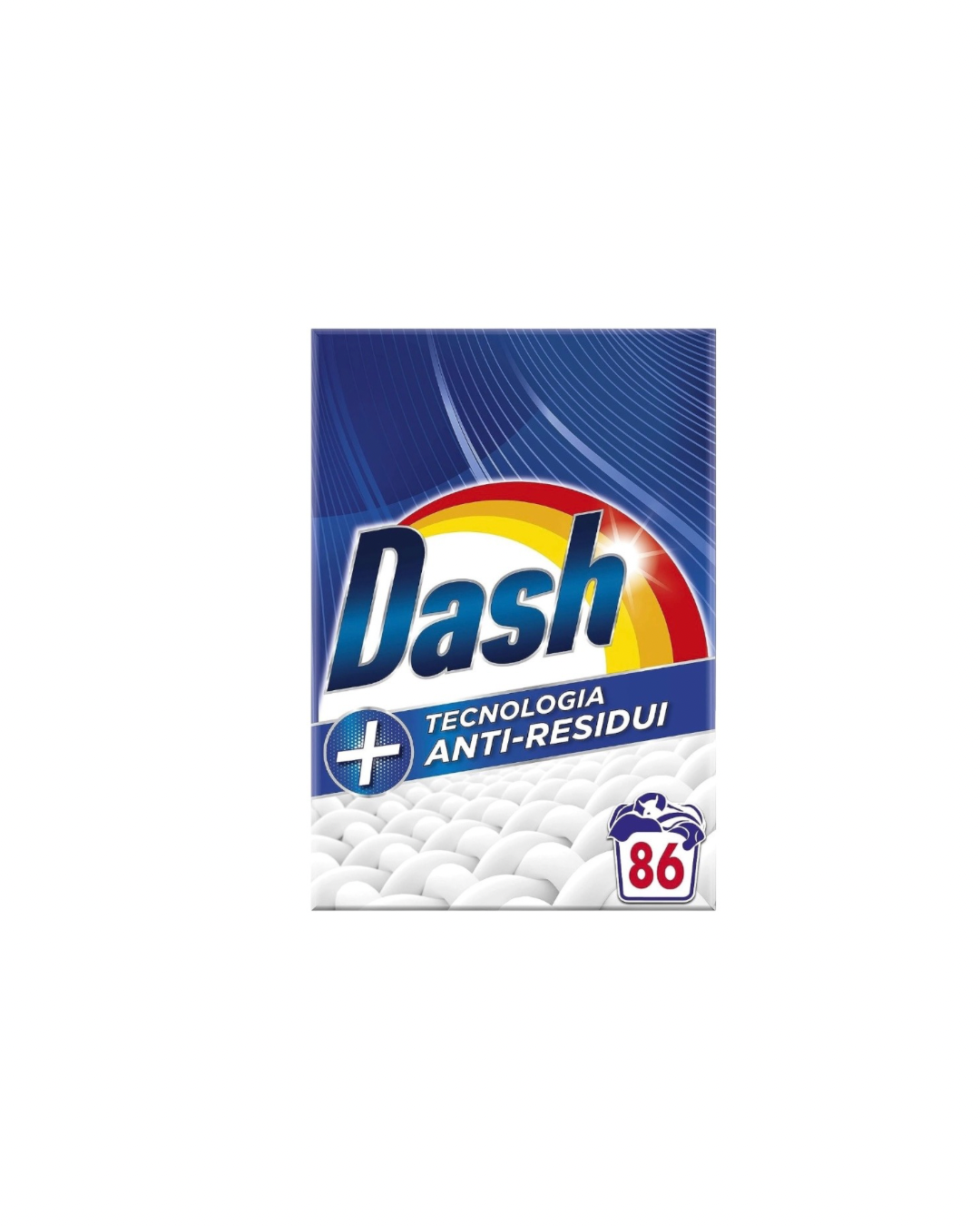 Dash Fustino Lavatrice Detersivo In Polvere 86 Misurini