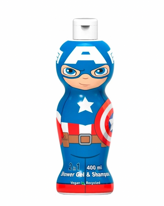 Marvel Capitan America 2in1 Shower Gel & Shampoo 400ml