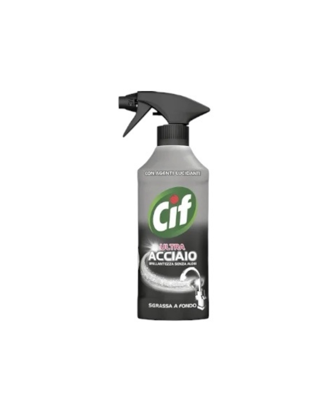 Cif Spray Ultra Acciaio, 500 ml