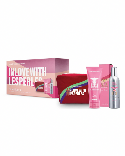 Les Perles D’Orient Cofanetto Profumo 150ml+ Body Wash 100ml+ Pochette Fleur Absolu