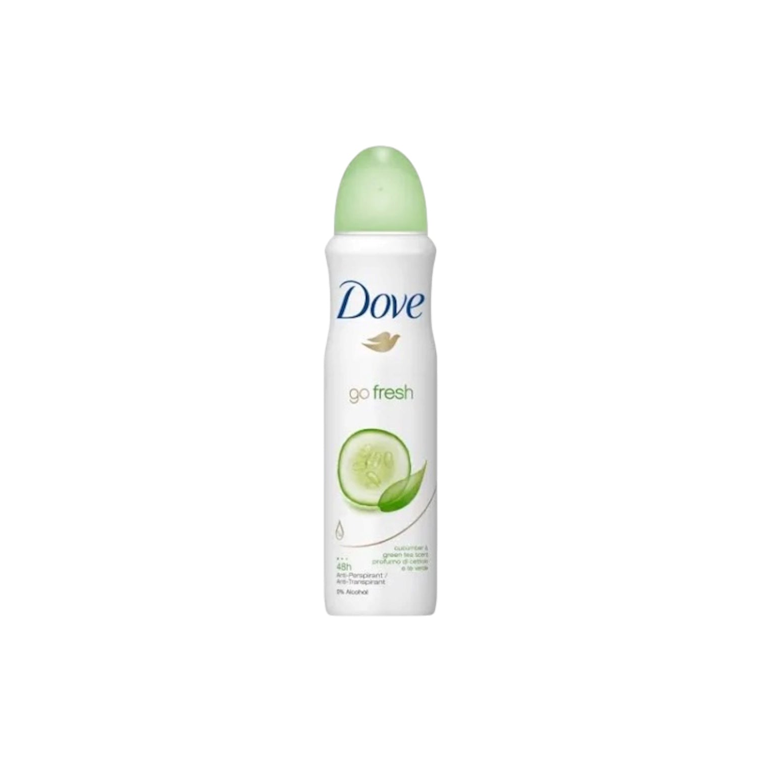 Dove Go Fresh Cetriolo E The Verde Deodorante Spray 250Ml