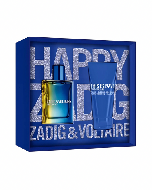 Zadig&Voltaire This Is Love Cofanetto Profumo Eau De Toilette 50ml + Gel Doccia 50ml