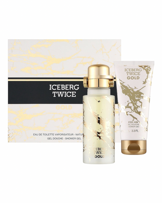 Iceberg Twice Gold For Him Cofanetto Profumo 125ml+Shower Gel 100ml