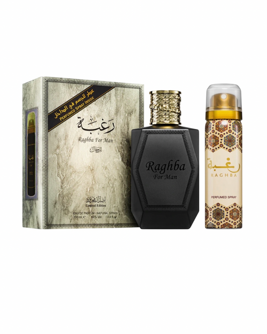 Lattafa Raghba Cofanetto Profumo 100ml Eau De Parfum + Deodorante 100ml