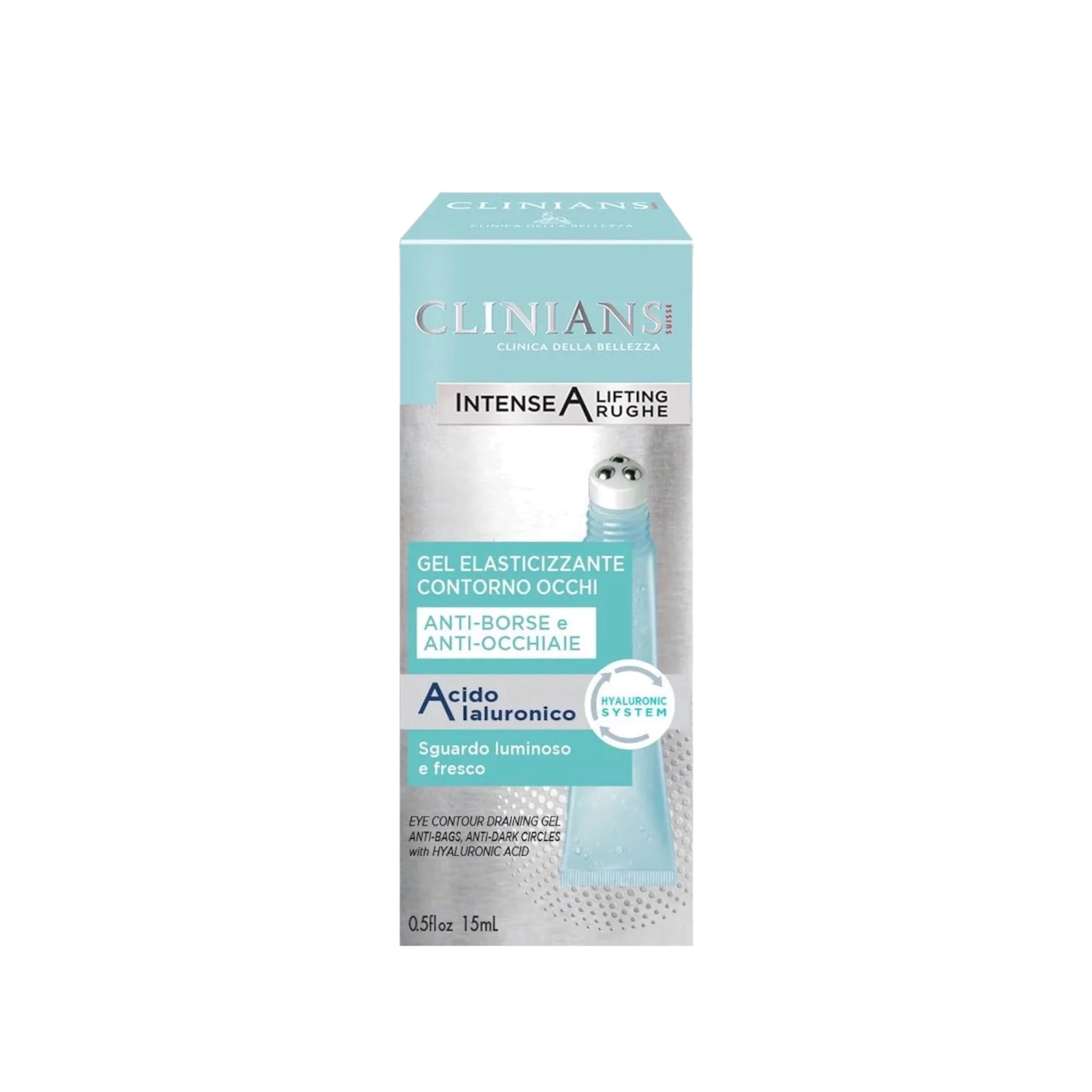 Clinians Intense A Lifting Rughe - Gel Elasticizzante Contorno Occhi 15 ml