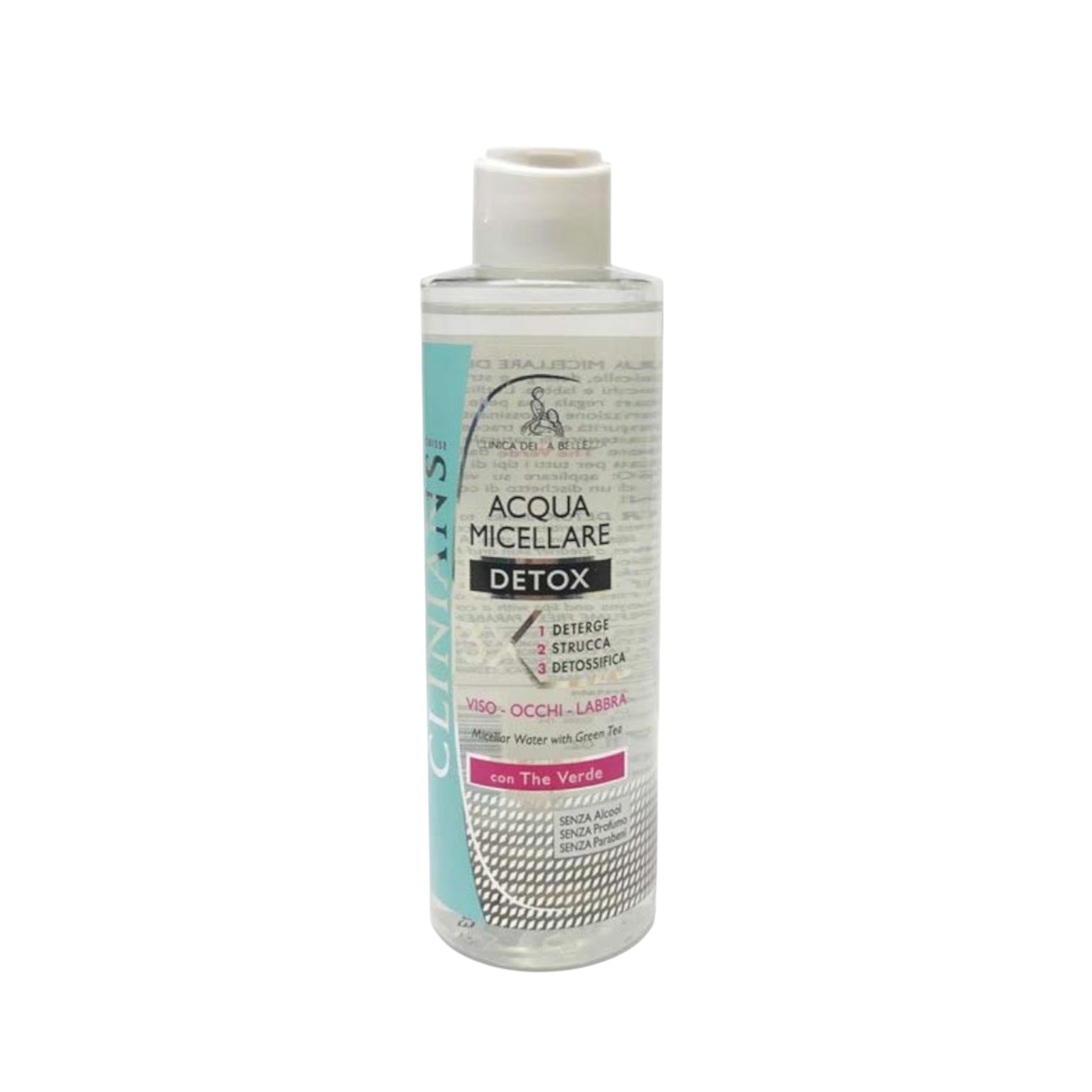 Clinians Set Detox  Trattamento Antirughe Antiossidante 50ML Acqua Micellare 200Ml