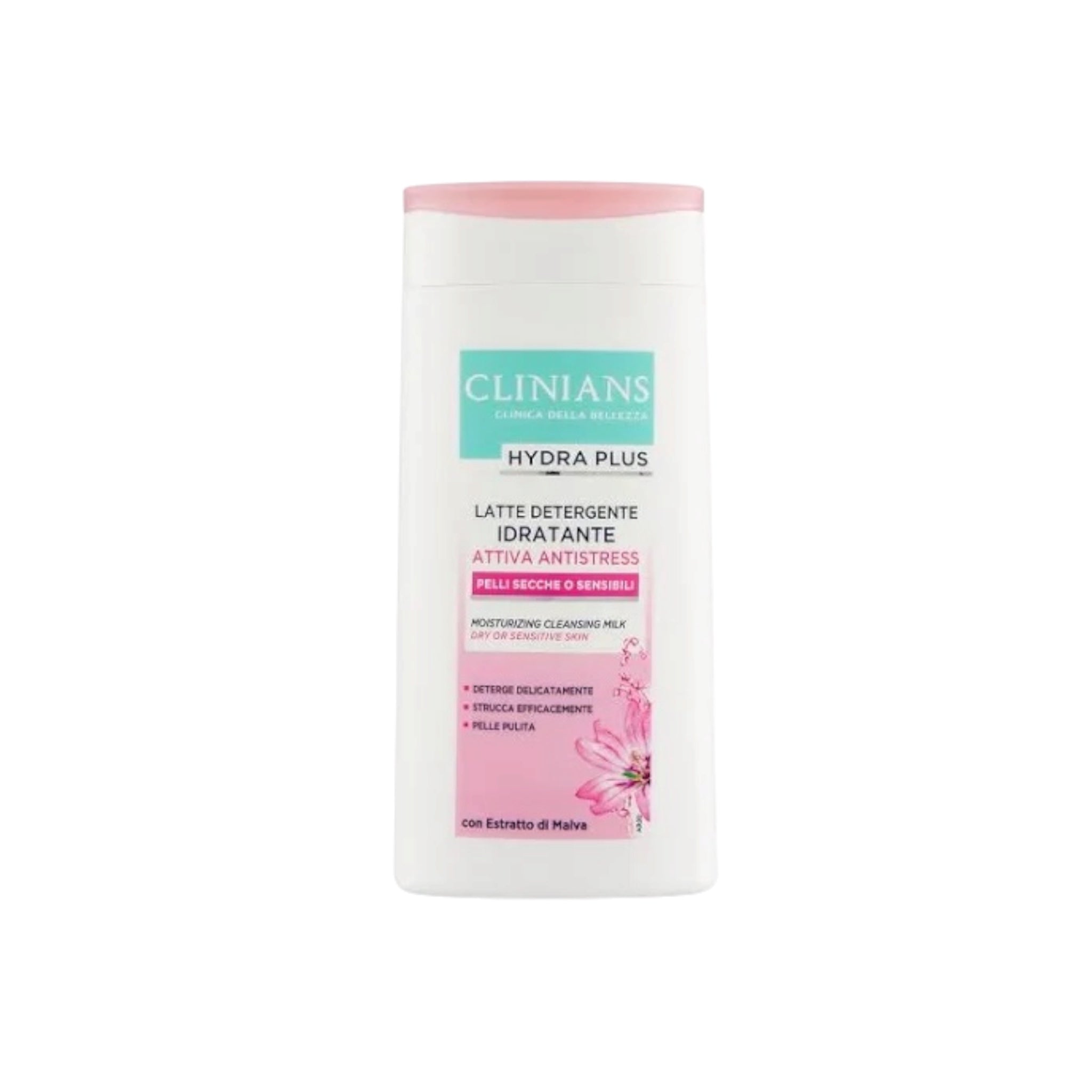 Clinians Hydra Plus Latte Detergente Idratante Attiva Antistress Pelli Secche O Sensibili