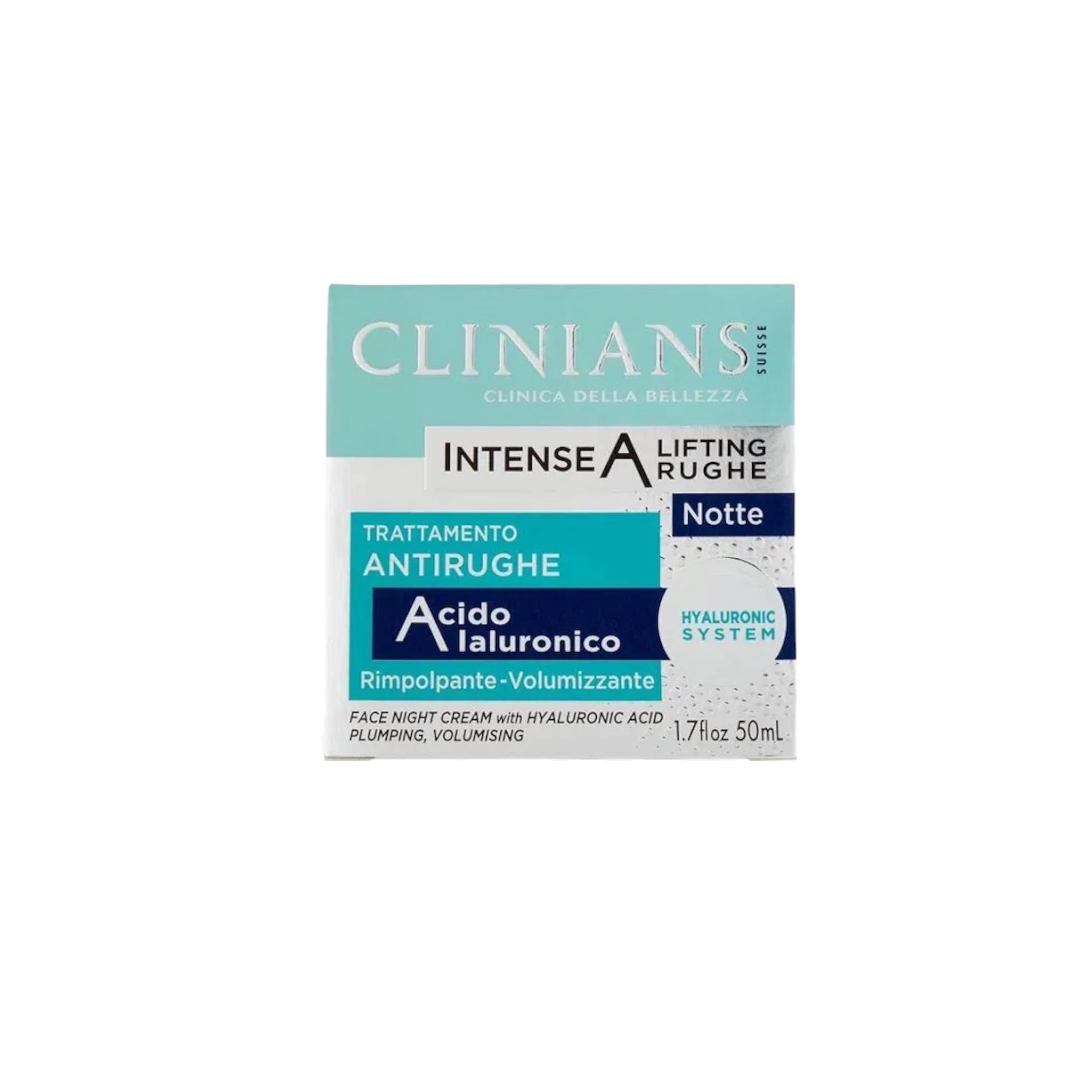 Clinians Intense A Liftin Trattamento Antirughe Notte Acido Ialuronico