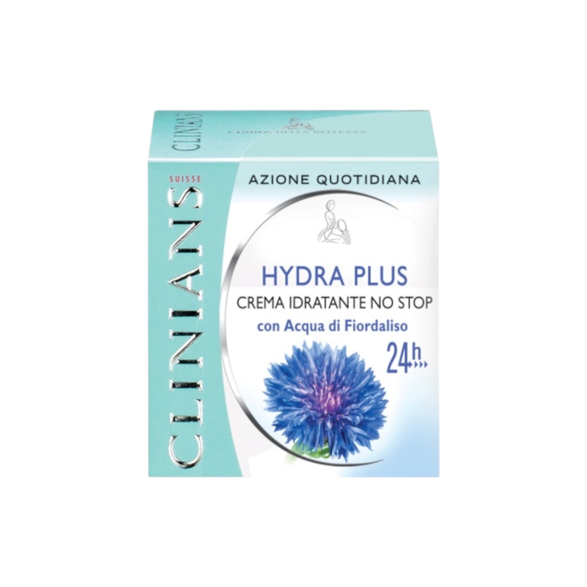 Clinians Hydra Plus Crema Idratante No Stop Con Acqua Di Fiordaliso 50Ml