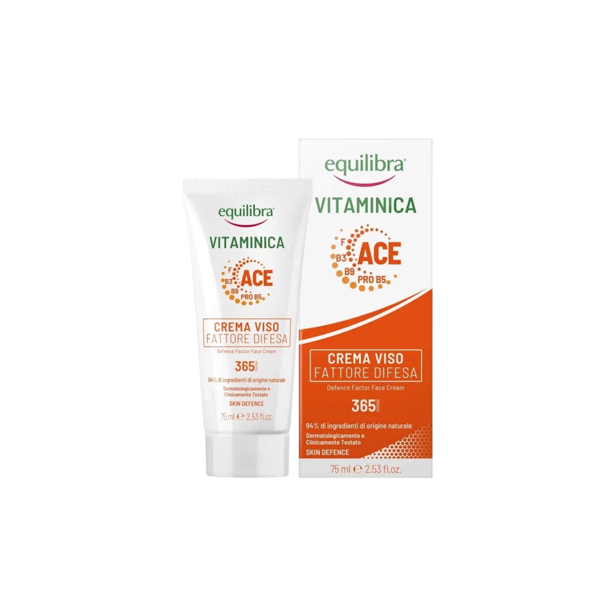 Equilibra Vitaminica Ace Crema Viso Fattore Difesa 75ml