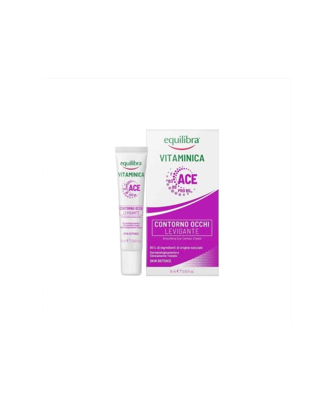 Equilibra Vitaminica ACE Viso Contorno Occhi Levigante 15 ml