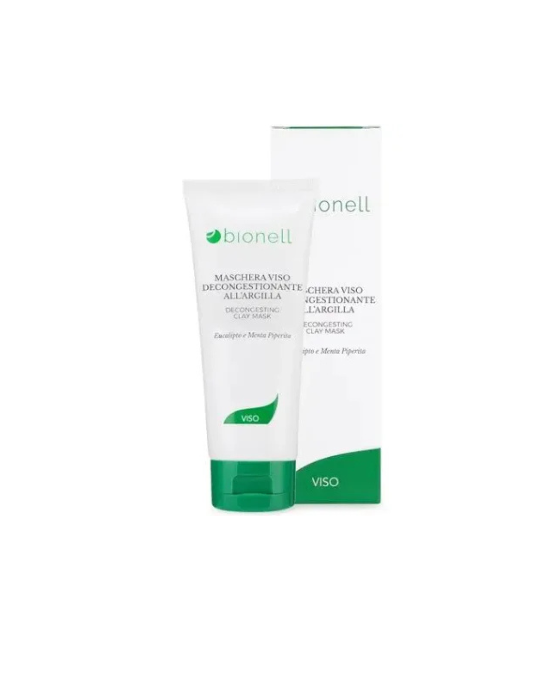 Bionell Maschera Viso Decongestionante All'Argilla Professionale  Senza Parabeni 100 ml