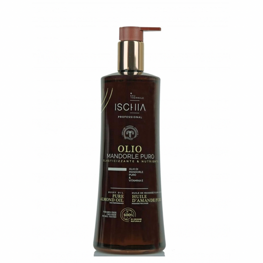 Ischia Eau Thermale Olio Massaggio Mandorle Dolci Puro 100% 500ml