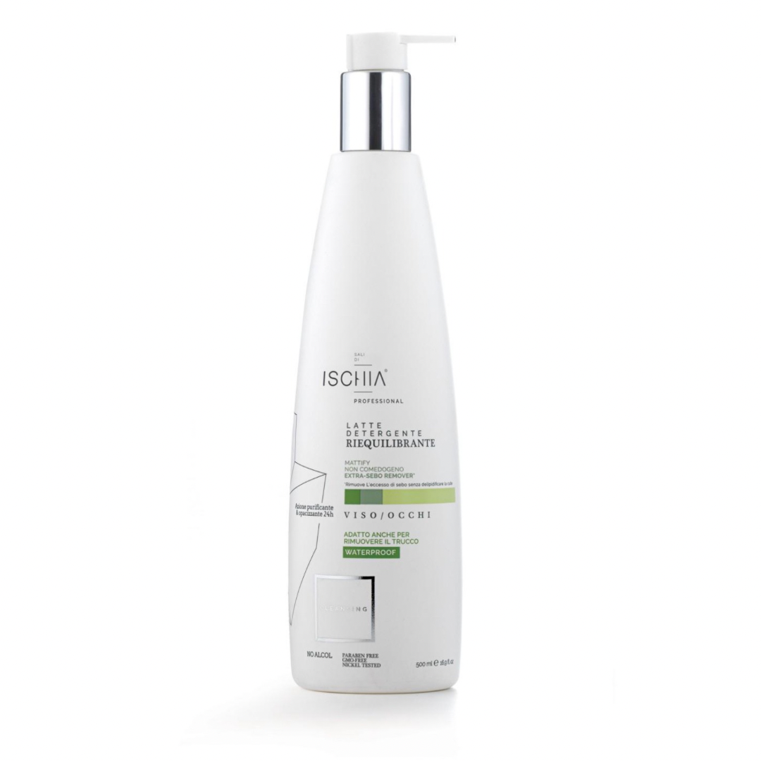 Latte Detergente Riequilibrante Viso/Occhi Ischia Eau Thermale 500ml