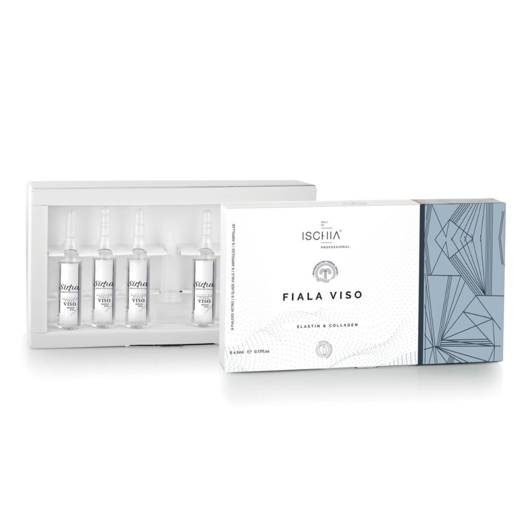 Sali di Ischia Fiala Ristrutturante Idrattiva Collagene & Elastina 6X5ml