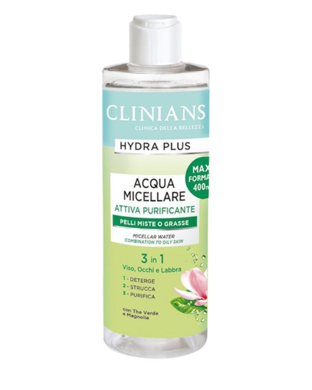 Clinians Acqua Micellare Attiva Purificante Pelli Miste O Grasse