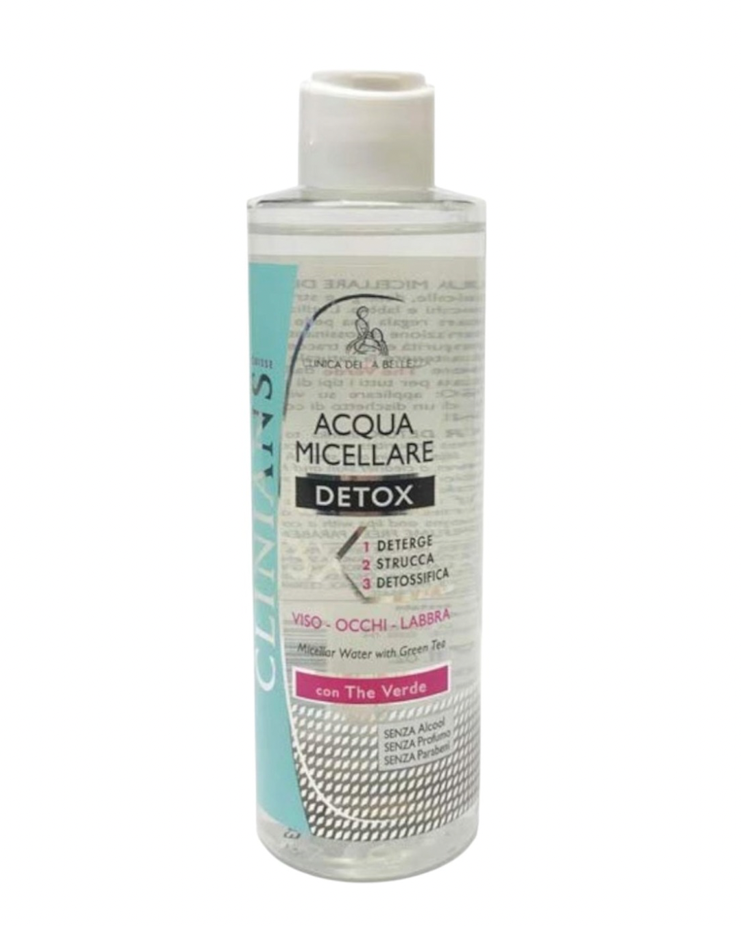 Clinians Set Detox  Trattamento Antirughe Antiossidante 50ML Acqua Micellare 200Ml