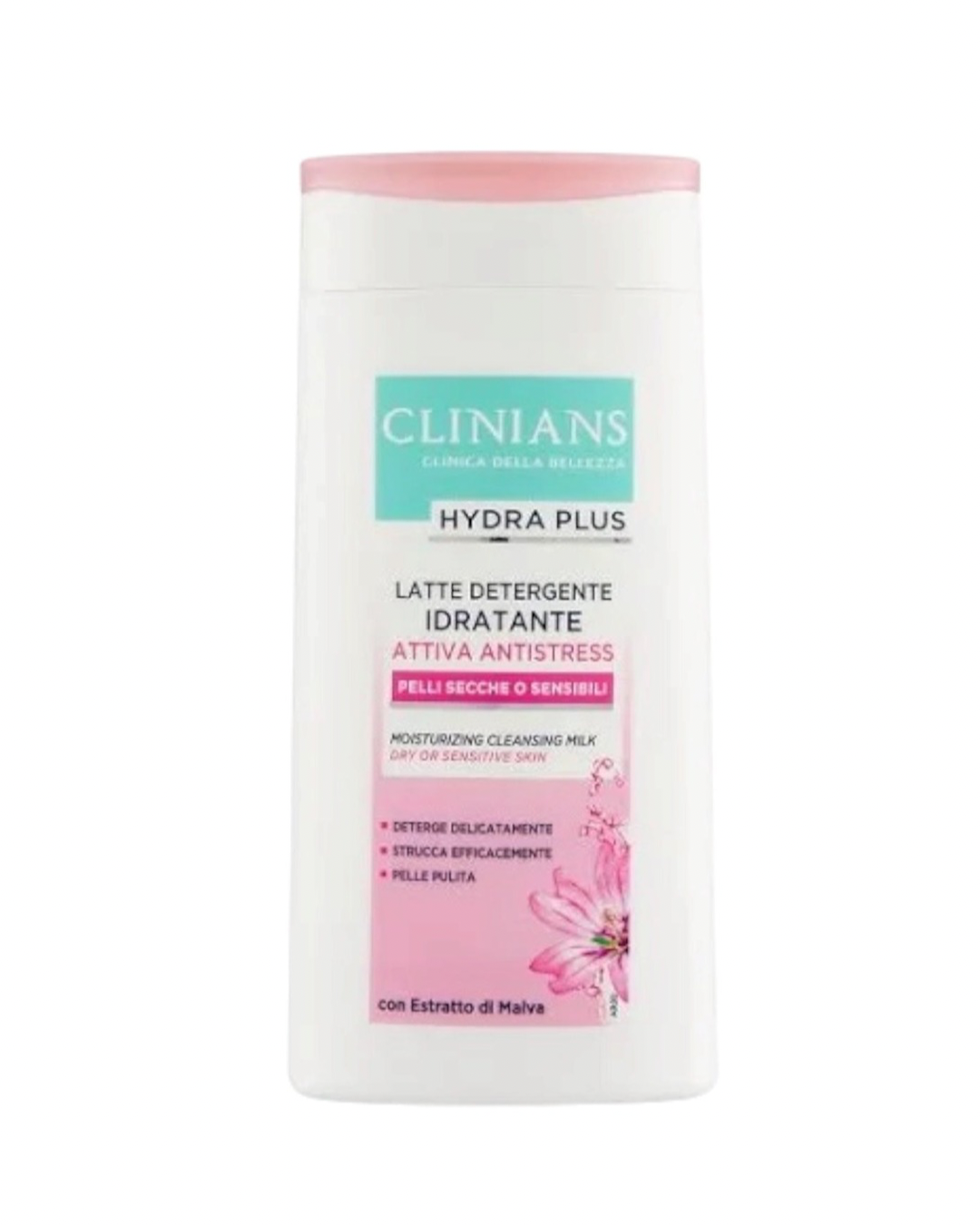 Clinians Hydra Plus Latte Detergente Idratante Attiva Antistress Pelli Secche O Sensibili