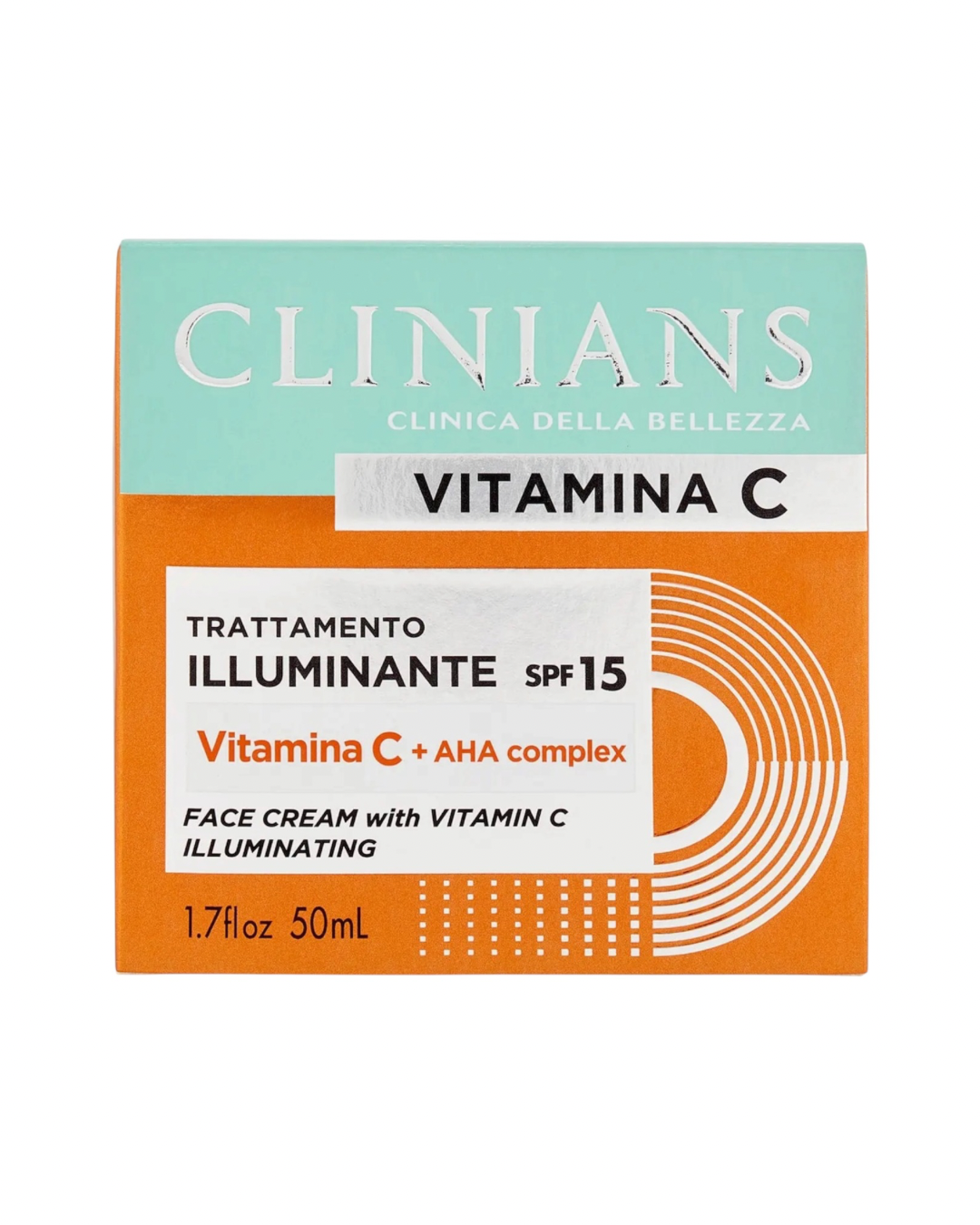 Clinians Crema Viso Con Vitamina C Trattamento Illuminante Spf15