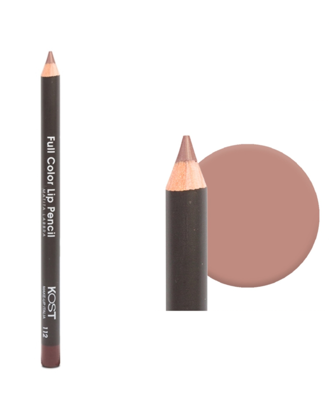 Kost Matita Labbra Full Color – Colore Intenso e Tratto Preciso per Labbra Perfettamente Definite e Piene