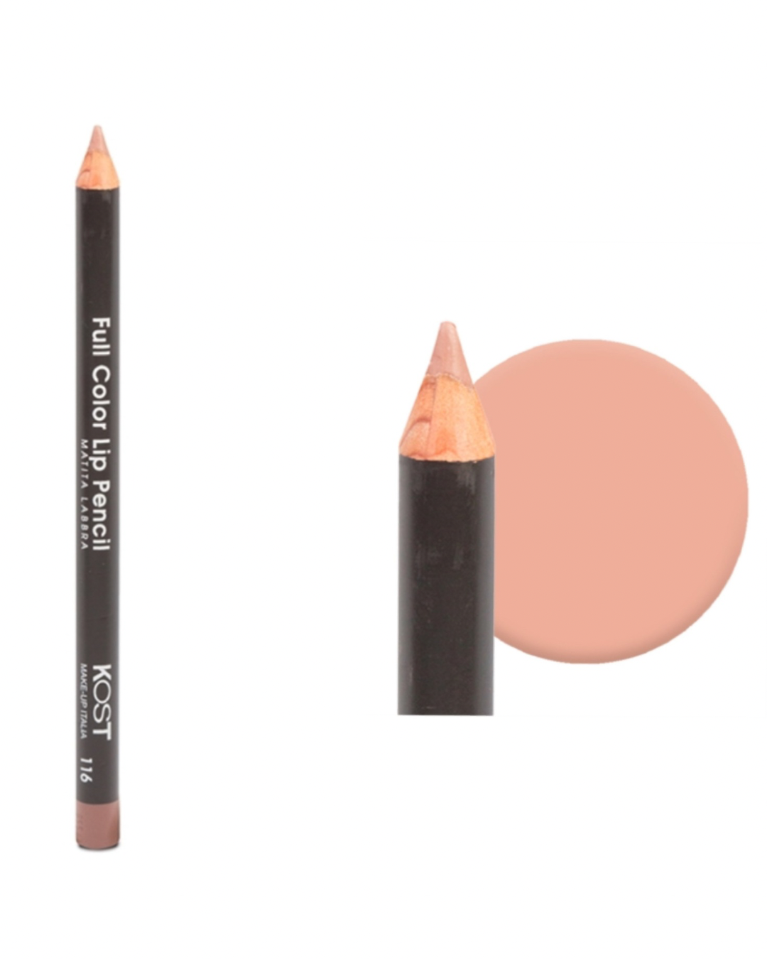 Kost Matita Labbra Full Color – Colore Intenso e Tratto Preciso per Labbra Perfettamente Definite e Piene
