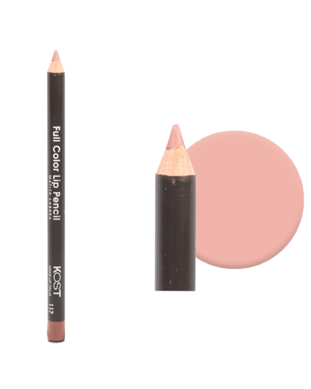 Kost Matita Labbra Full Color – Colore Intenso e Tratto Preciso per Labbra Perfettamente Definite e Piene
