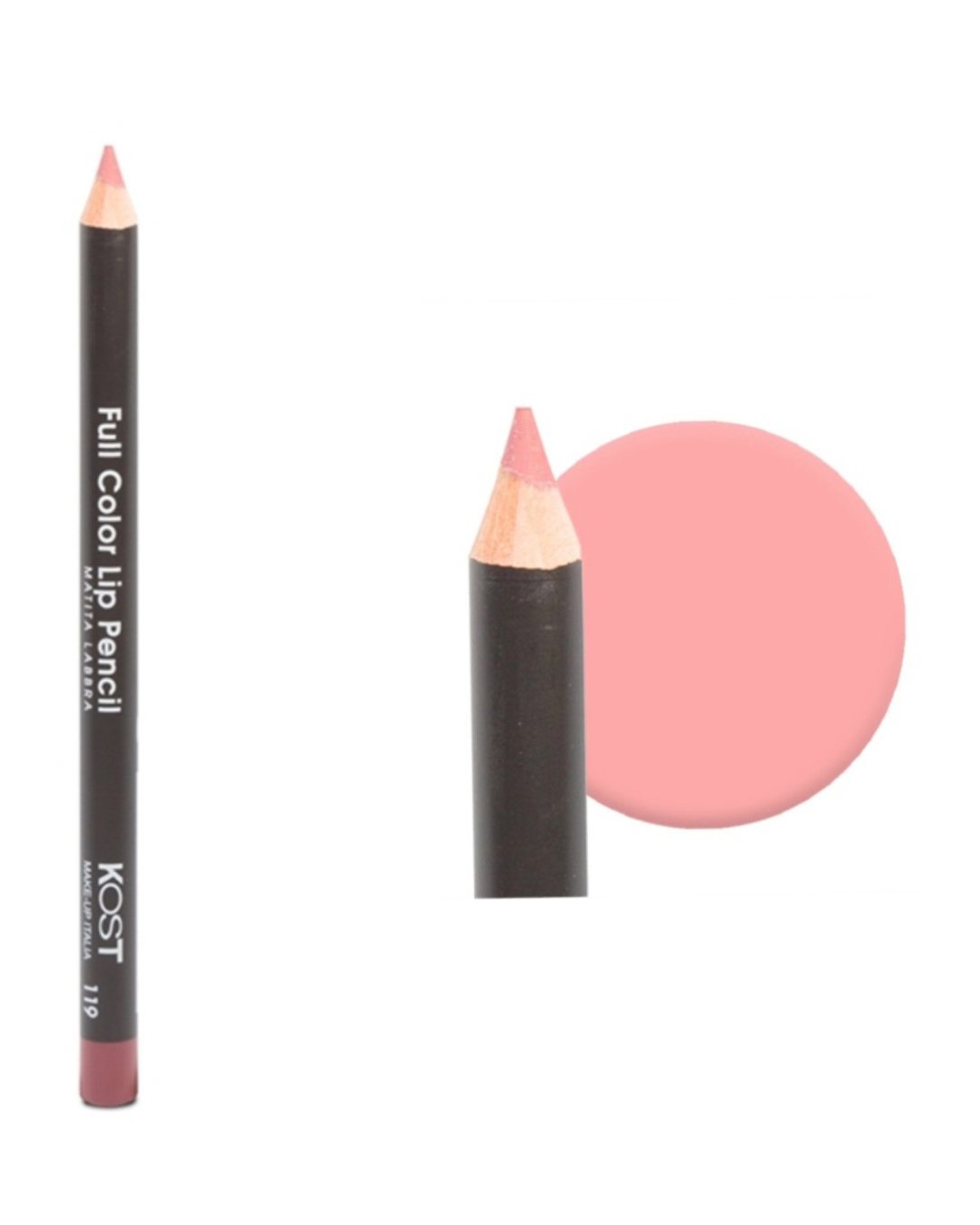 Kost Matita Labbra Full Color – Colore Intenso e Tratto Preciso per Labbra Perfettamente Definite e Piene