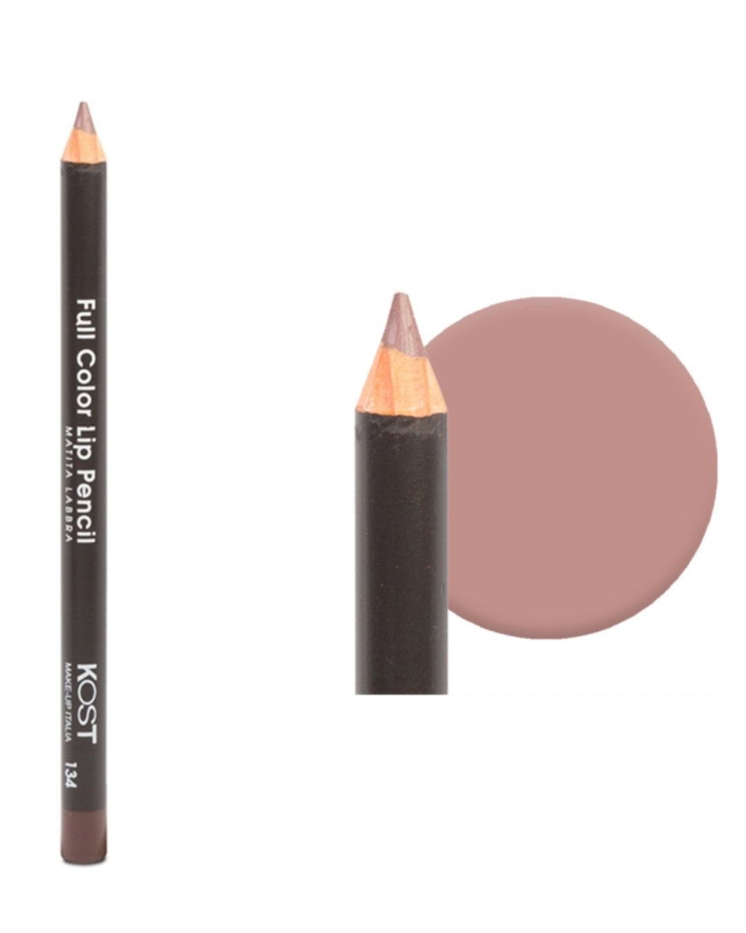 Kost Matita Labbra Full Color – Colore Intenso e Tratto Preciso per Labbra Perfettamente Definite e Piene