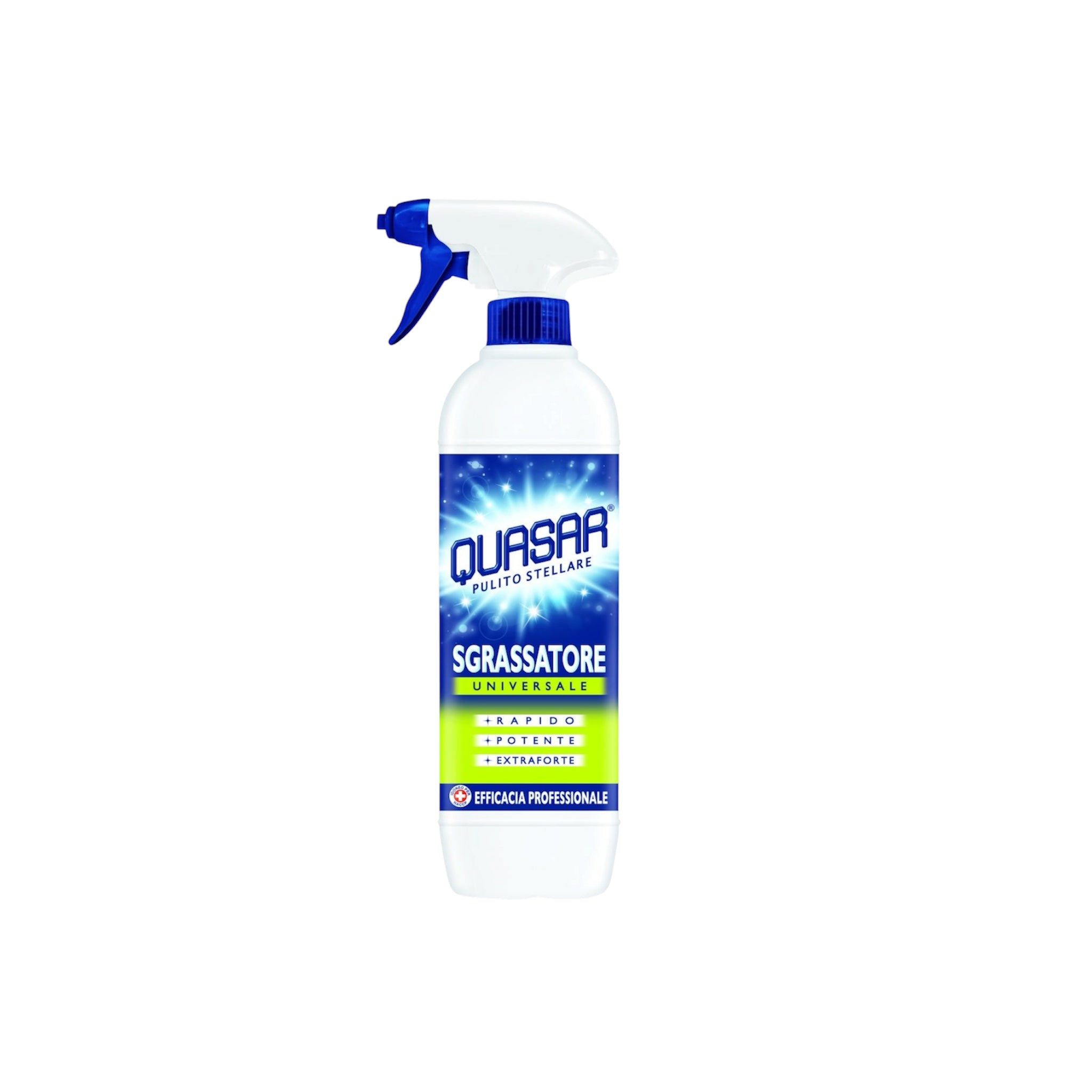 Quasar Pulito Stellare Sgrassatore Universale Efficacia Professionale - 650ml