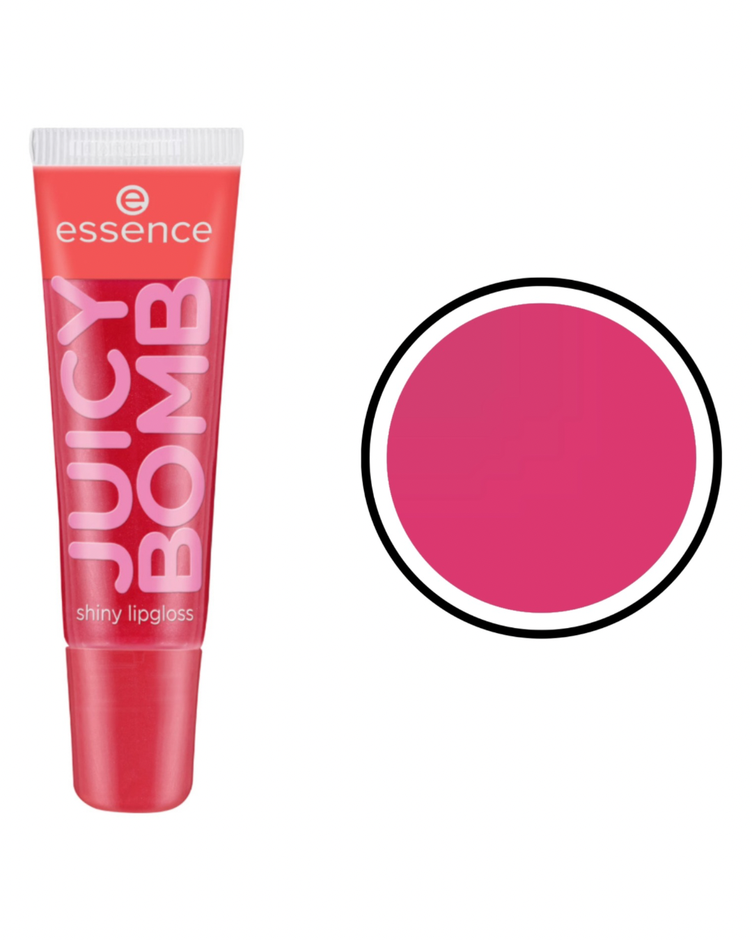 Essence JUICY BOMB shiny lipgloss,Lucidalabbra dalla fragranza fruttata e dal finish ultra brillante 
N104