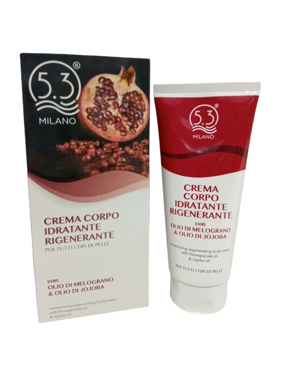 5.3 MILANO CREMA CORPO IDRATANTE RIGENERANTE