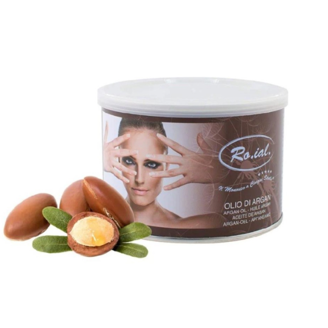 Roial Cera Depilatoria Liposolubile 400gr Olio di Argan